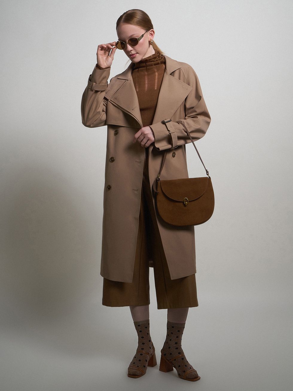 ТРЕНЧ ЖЕНСКИЙ, БЕЖЕВЫЙ