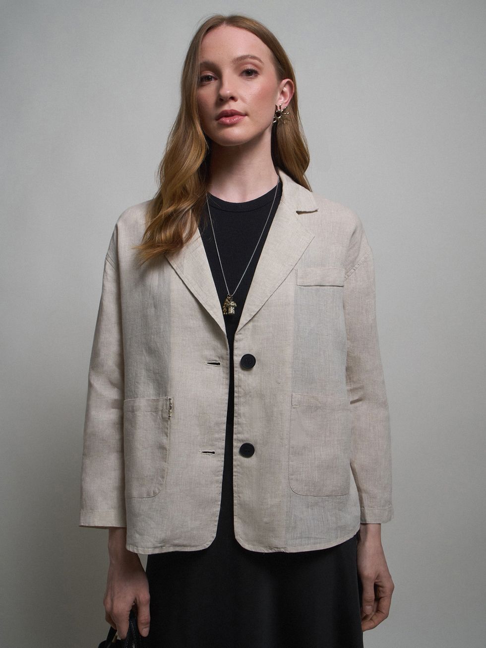 ЖАКЕТ ЖЕНСКИЙ, БЕЖЕВЫЙ
