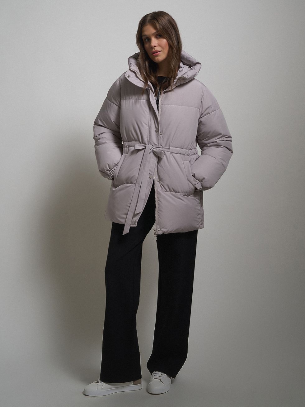 ПУХОВИК ЖЕНСКИЙ, БЕЖЕВЫЙ