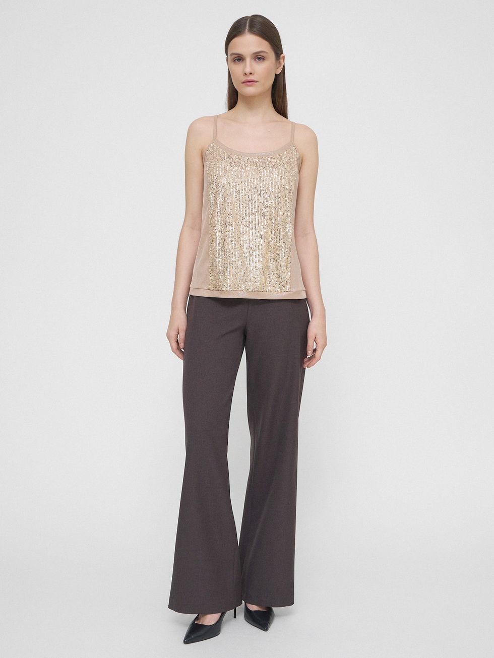 БЛУЗА ЖЕНСКАЯ, БЕЖЕВАЯ