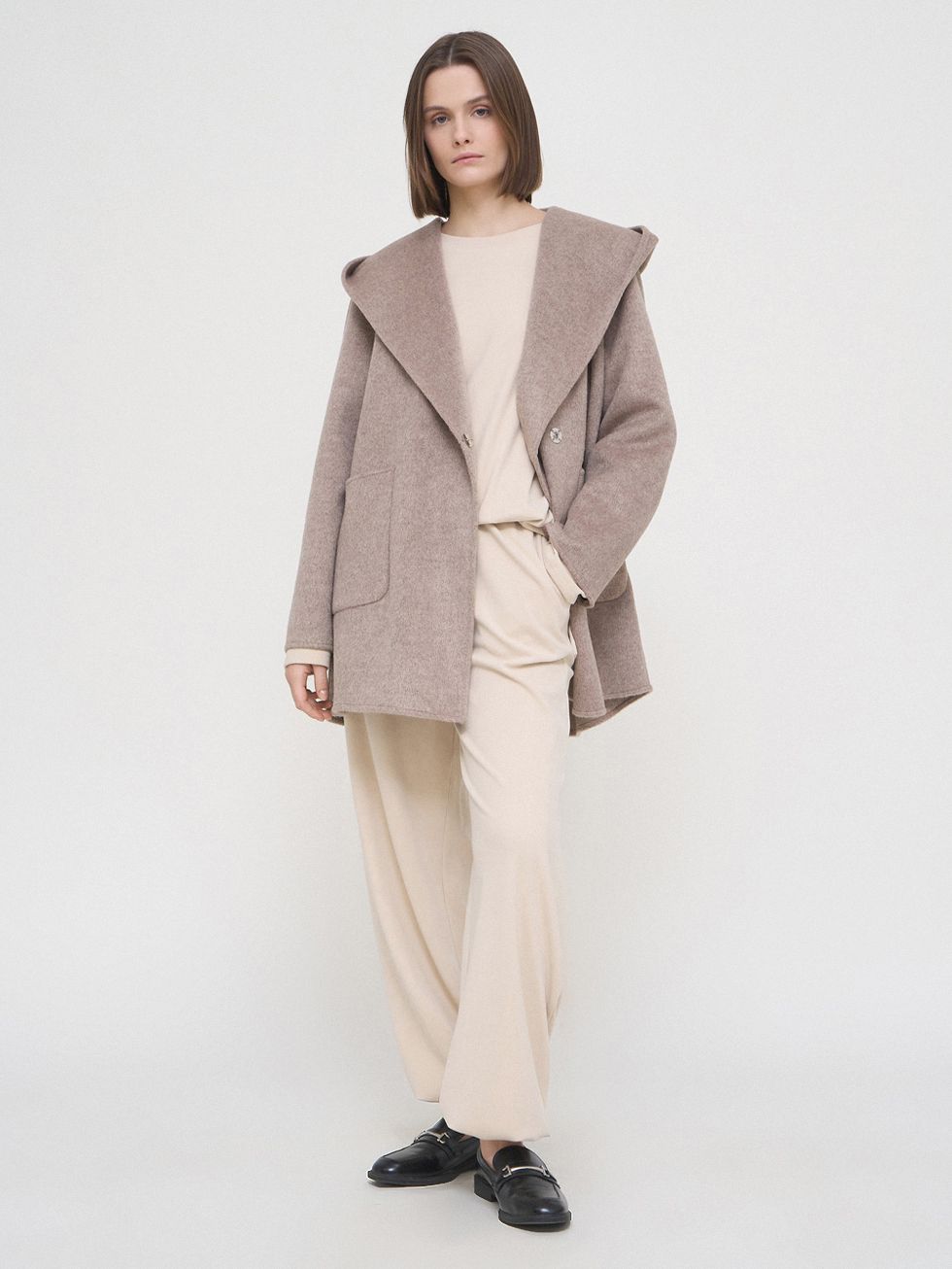 ТЕКСТИЛЬНАЯ КУРТКА ЖЕНСКАЯ, БЕЖЕВАЯ