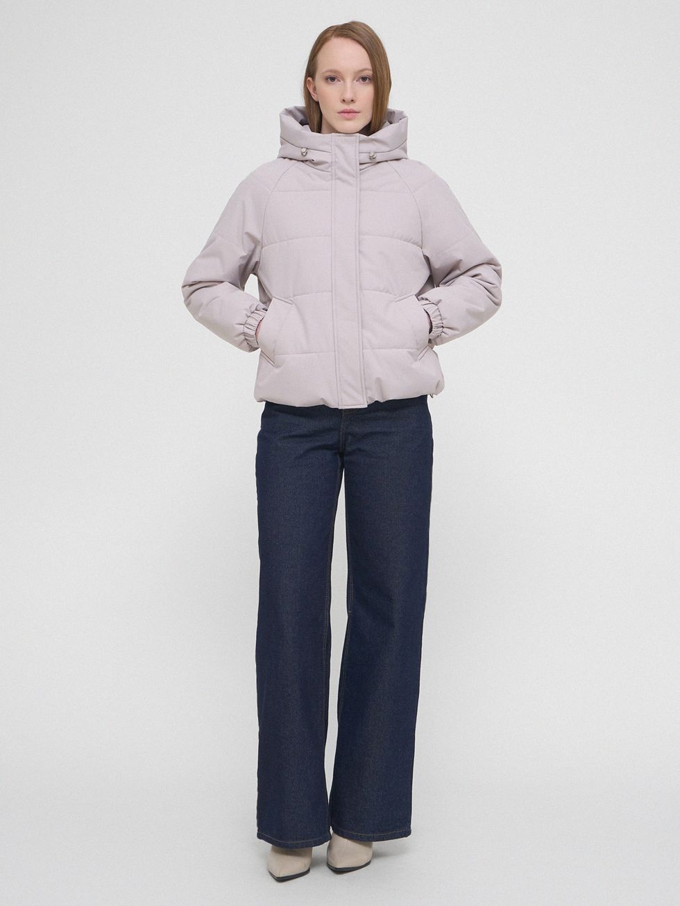 ВЕТРОВКА ЖЕНСКАЯ, БЕЖЕВАЯ