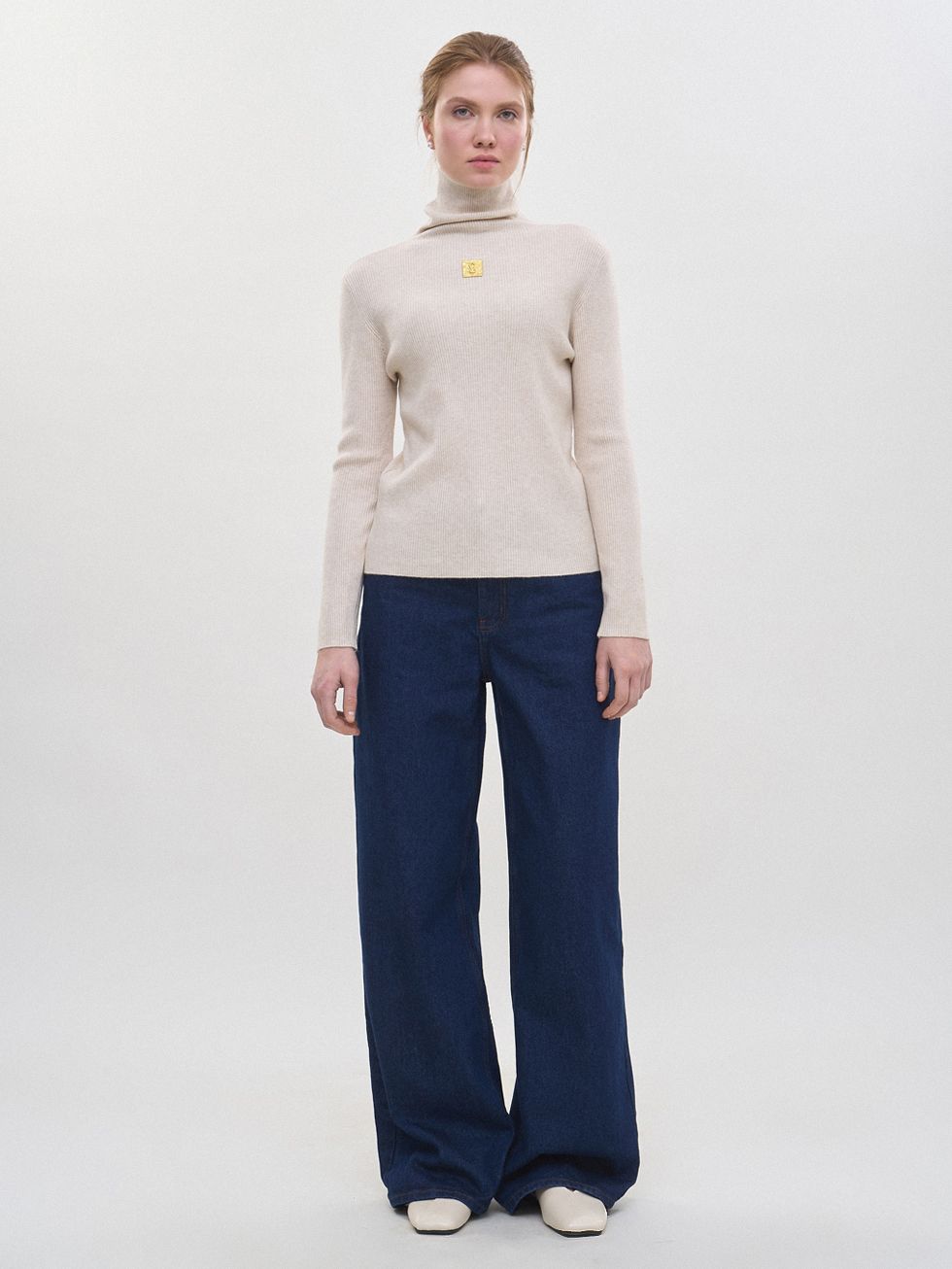 ДЖЕМПЕР ЖЕНСКИЙ, БЕЖЕВЫЙ