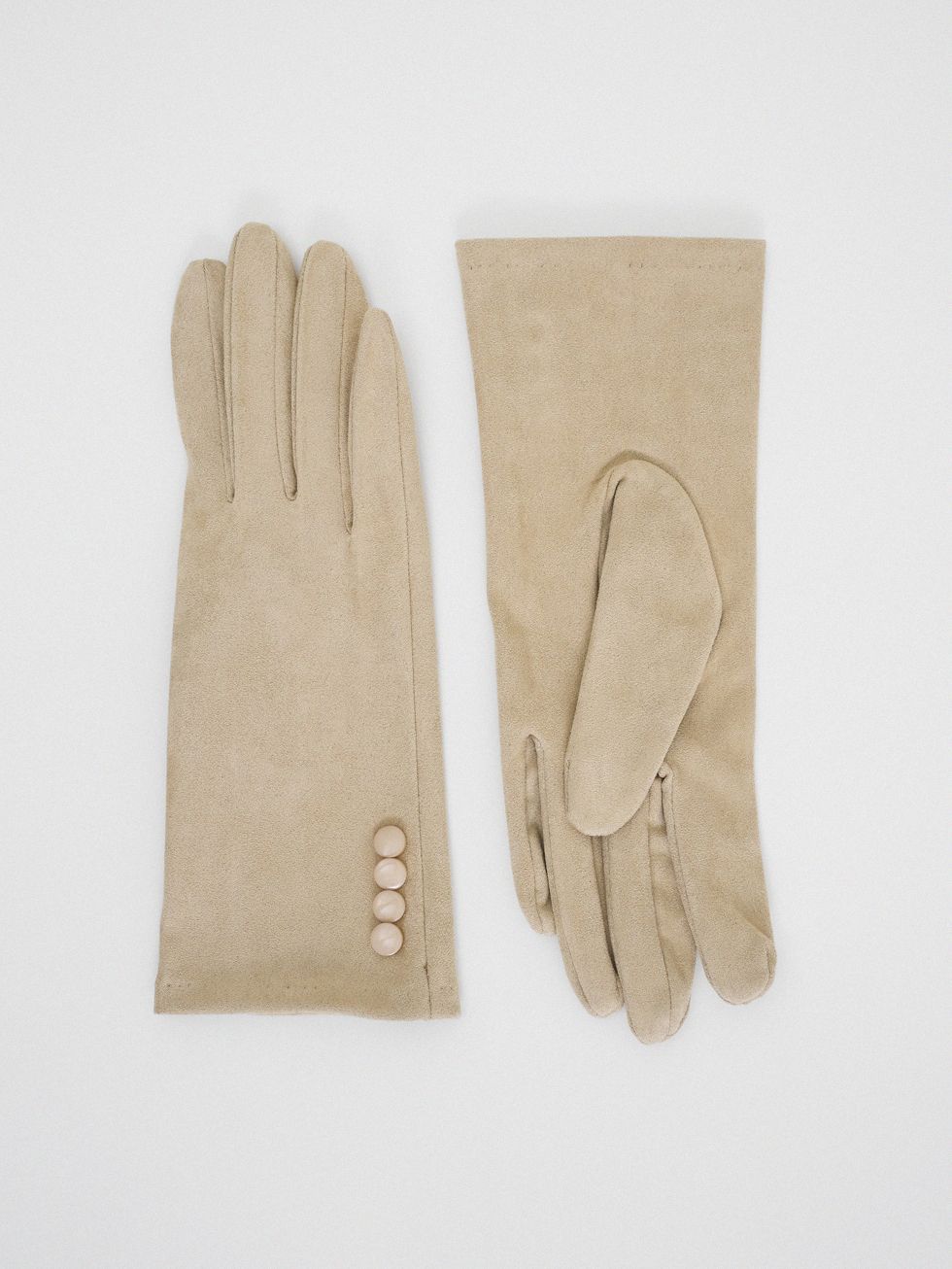 ПЕРЧАТКИ ЖЕНСКИЕ, БЕЖЕВЫЕ