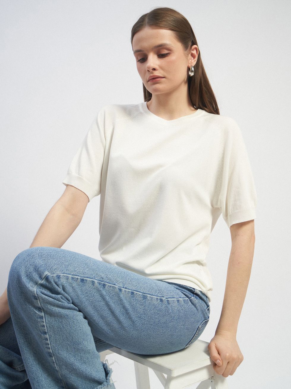 ДЖЕМПЕР ЖЕНСКИЙ, БЕЛЫЙ