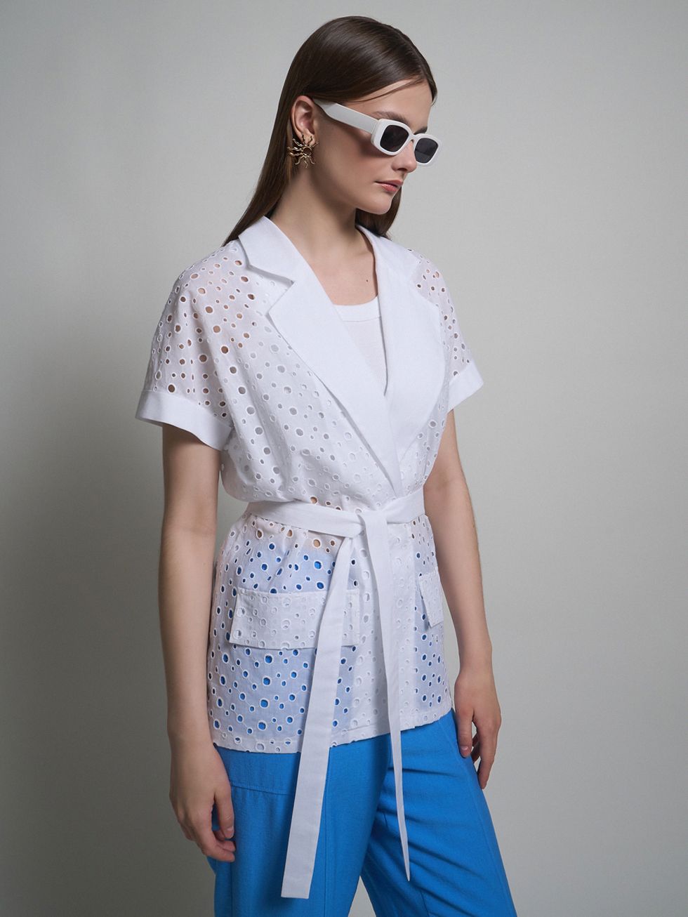 БЛУЗА ЖЕНСКАЯ, БЕЛАЯ