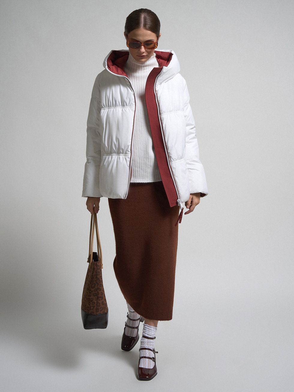 ПУХОВИК ЖЕНСКИЙ, БЕЛЫЙ