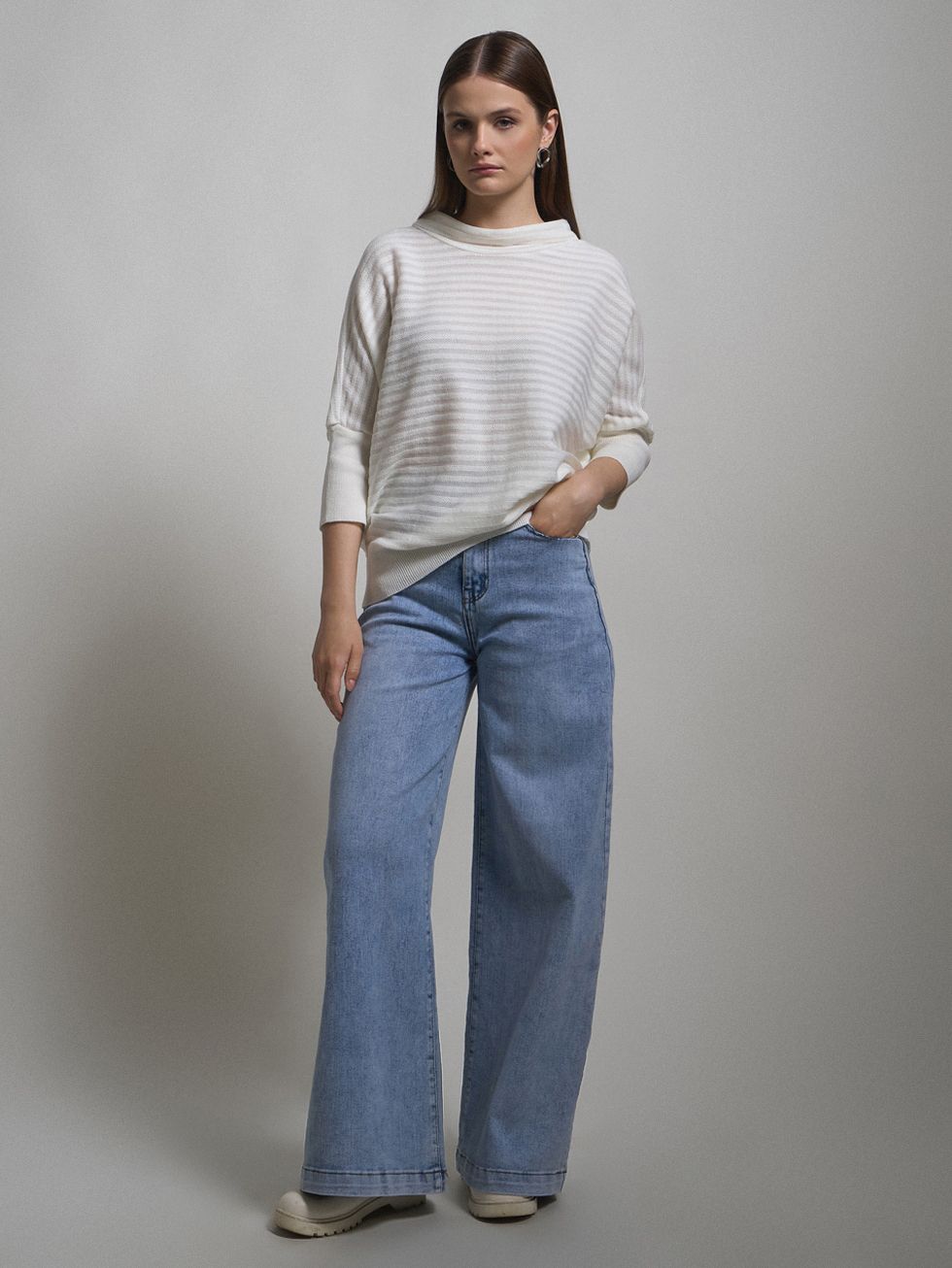 ДЖЕМПЕР ЖЕНСКИЙ, БЕЛЫЙ