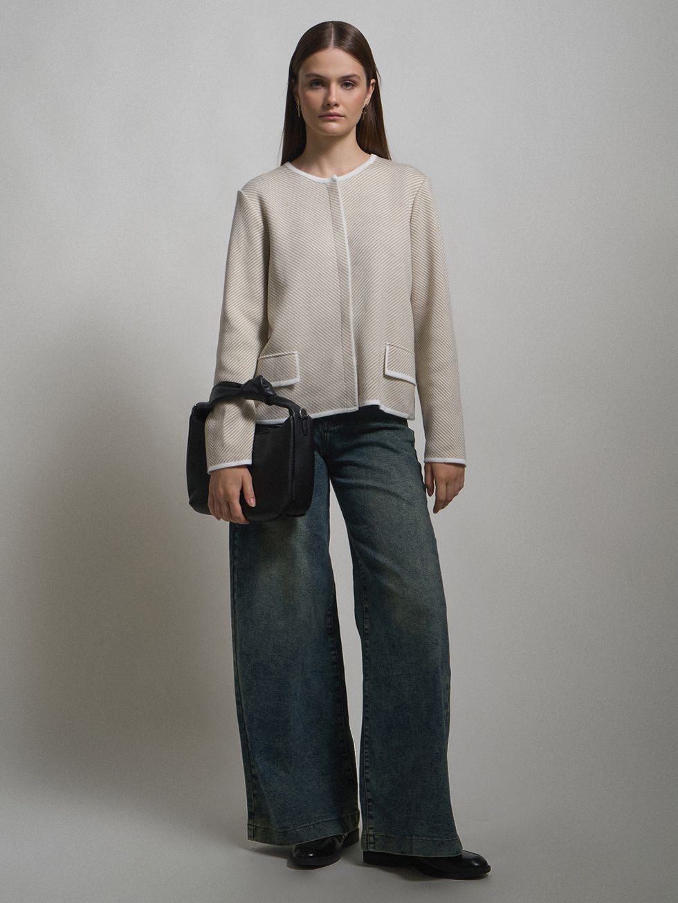 ЖАКЕТ ЖЕНСКИЙ, БЕЖЕВЫЙ