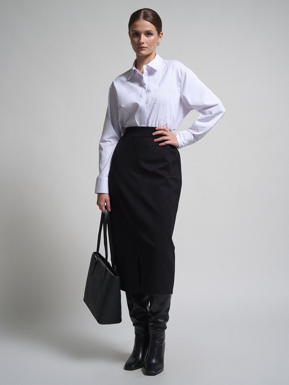 БЛУЗА ЖЕНСКАЯ, БЕЛАЯ