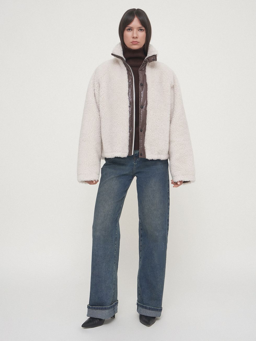 ШУБА БЕЛАЯ, ЭКО-МЕХ