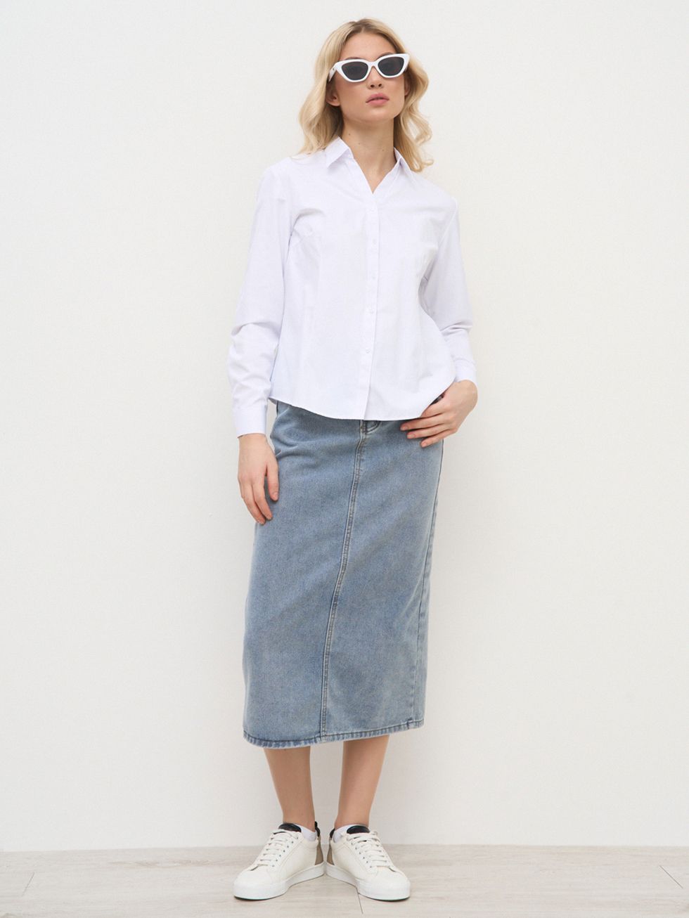 БЛУЗА ЖЕНСКАЯ, БЕЛАЯ