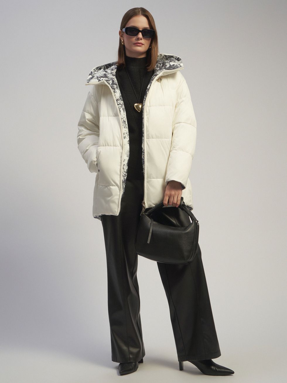 ПУХОВИК ЖЕНСКИЙ, БЕЛЫЙ