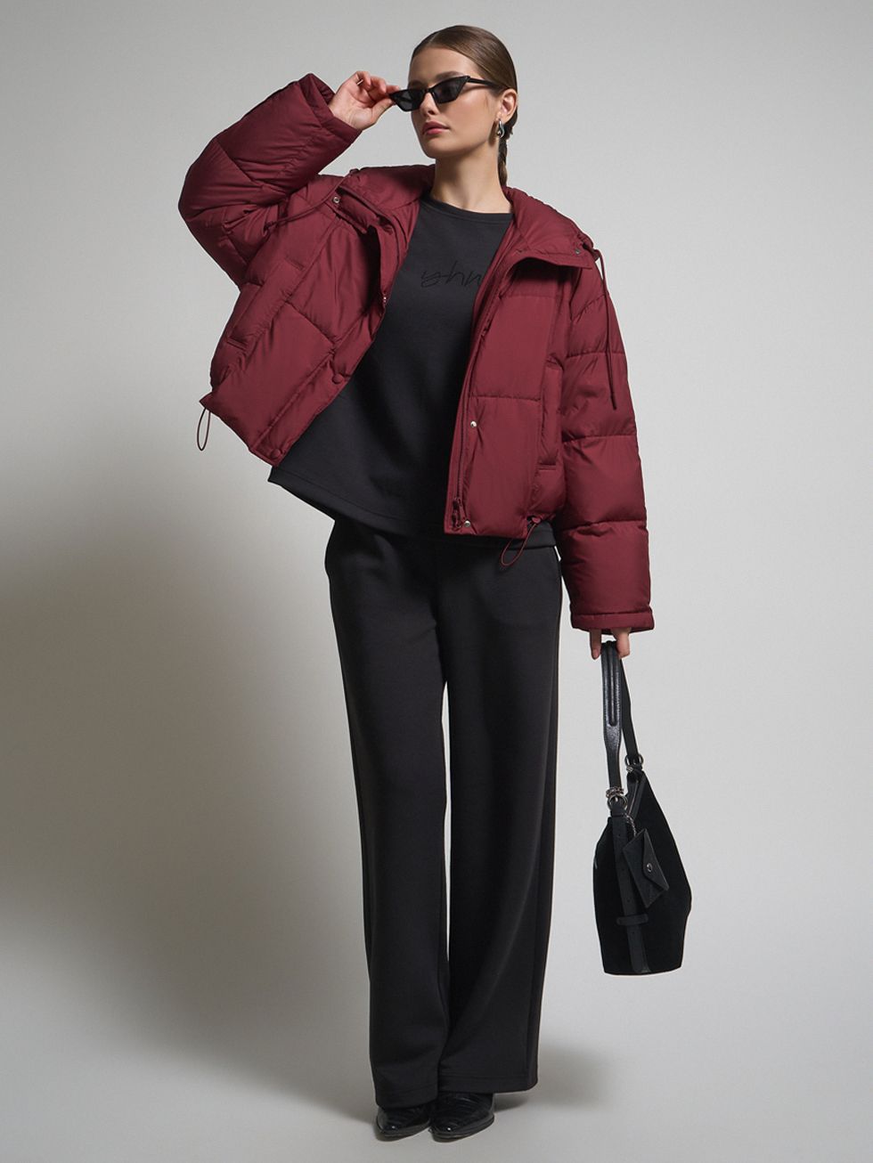 ПУХОВИК ЖЕНСКИЙ, БОРДО