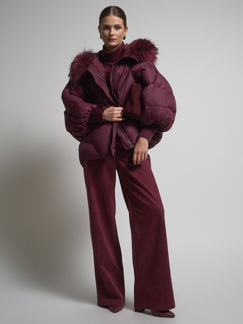 ПУХОВИК ЖЕНСКИЙ, БОРДО