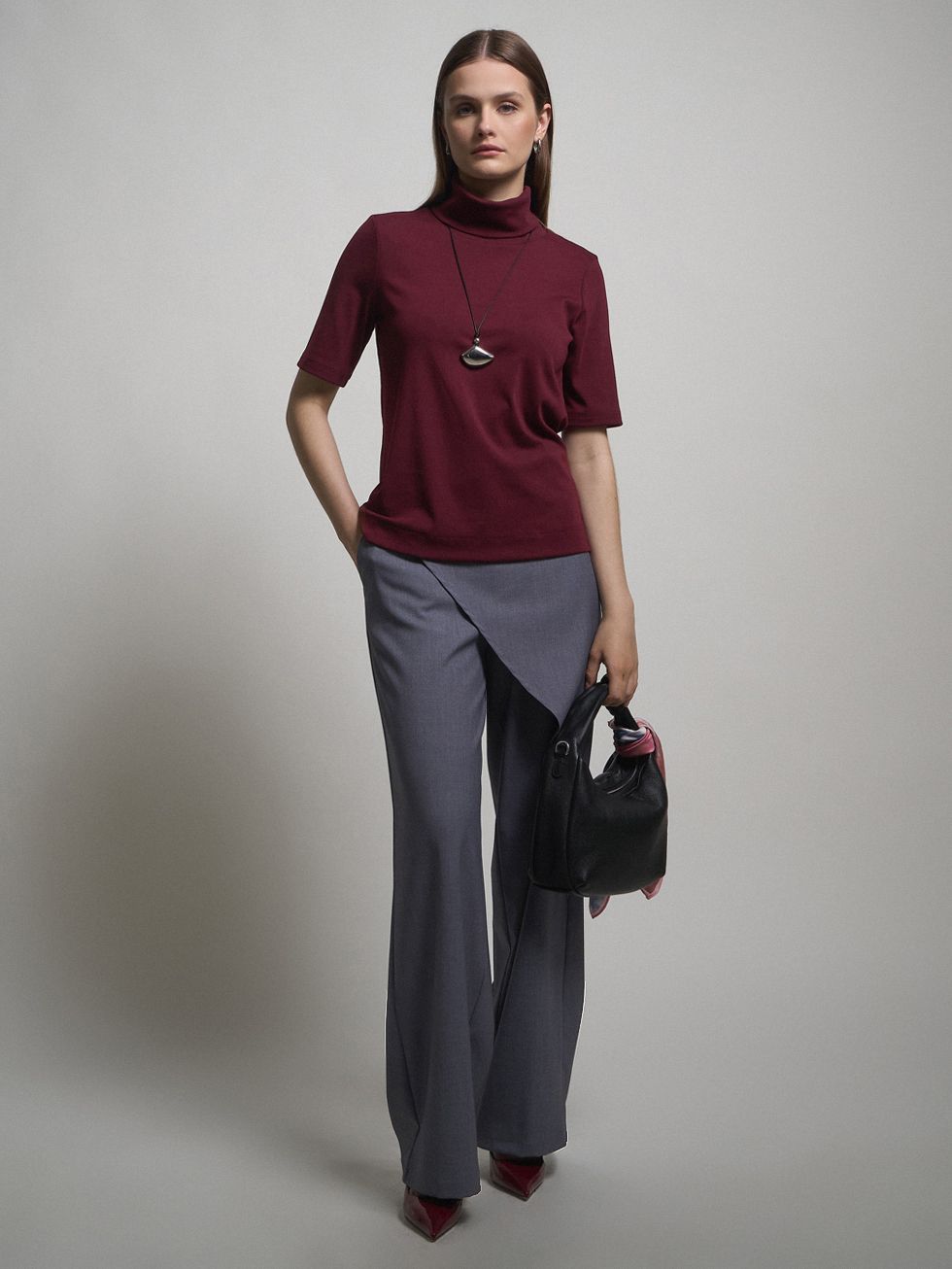 ДЖЕМПЕР ЖЕНСКИЙ, БОРДО