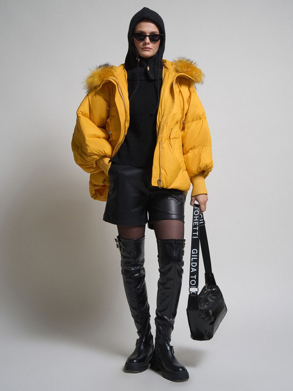 ПУХОВИК ЖЕНСКИЙ, ЖЕЛТЫЙ