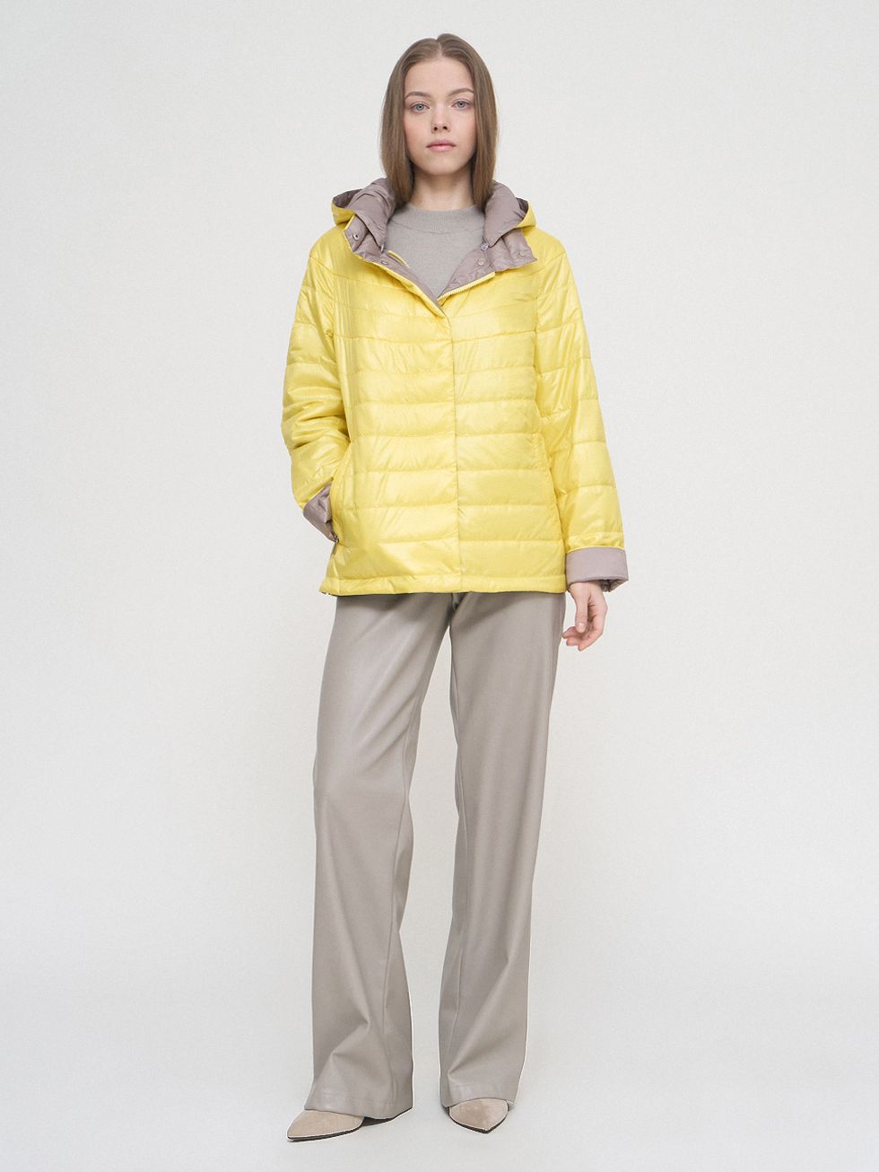 ВЕТРОВКА ЖЕНСКАЯ, ЖЕЛТАЯ