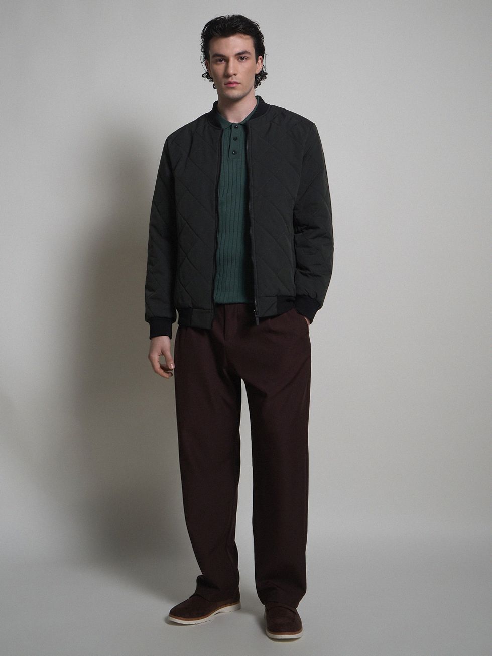 ВЕТРОВКА МУЖСКАЯ, ЗЕЛЕНАЯ