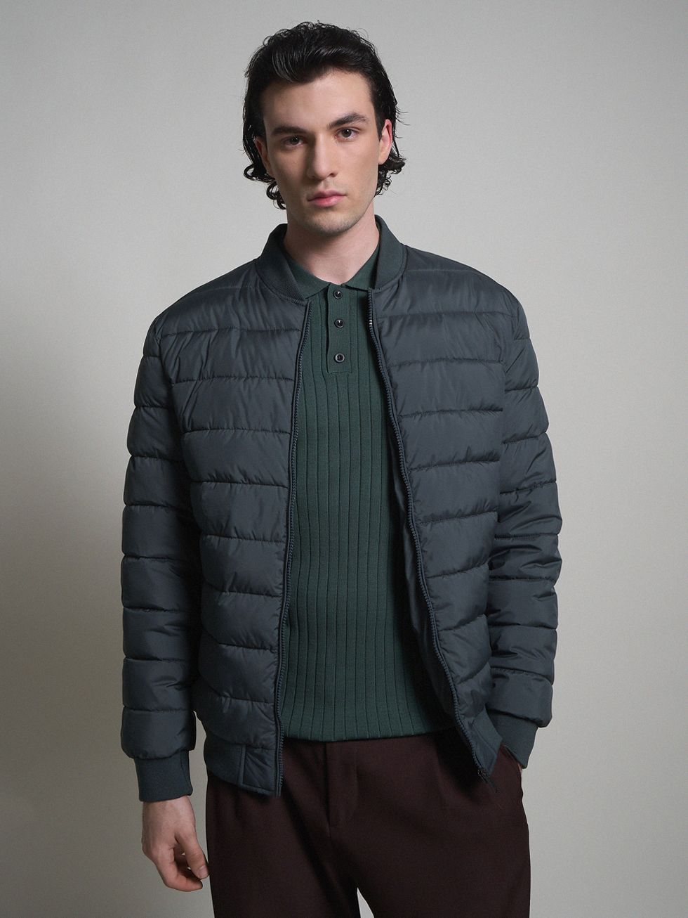 ВЕТРОВКА МУЖСКАЯ, ЗЕЛЕНАЯ