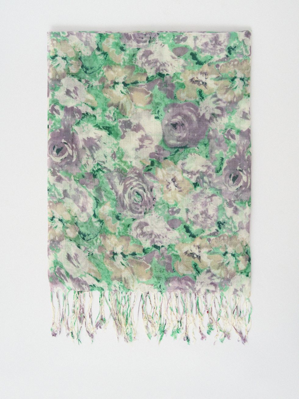 ШАРФ ЖЕНСКИЙ, ЗЕЛЕНЫЙ