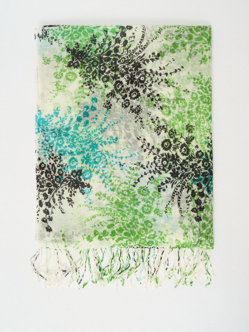 ШАРФ ЖЕНСКИЙ, ЗЕЛЕНЫЙ