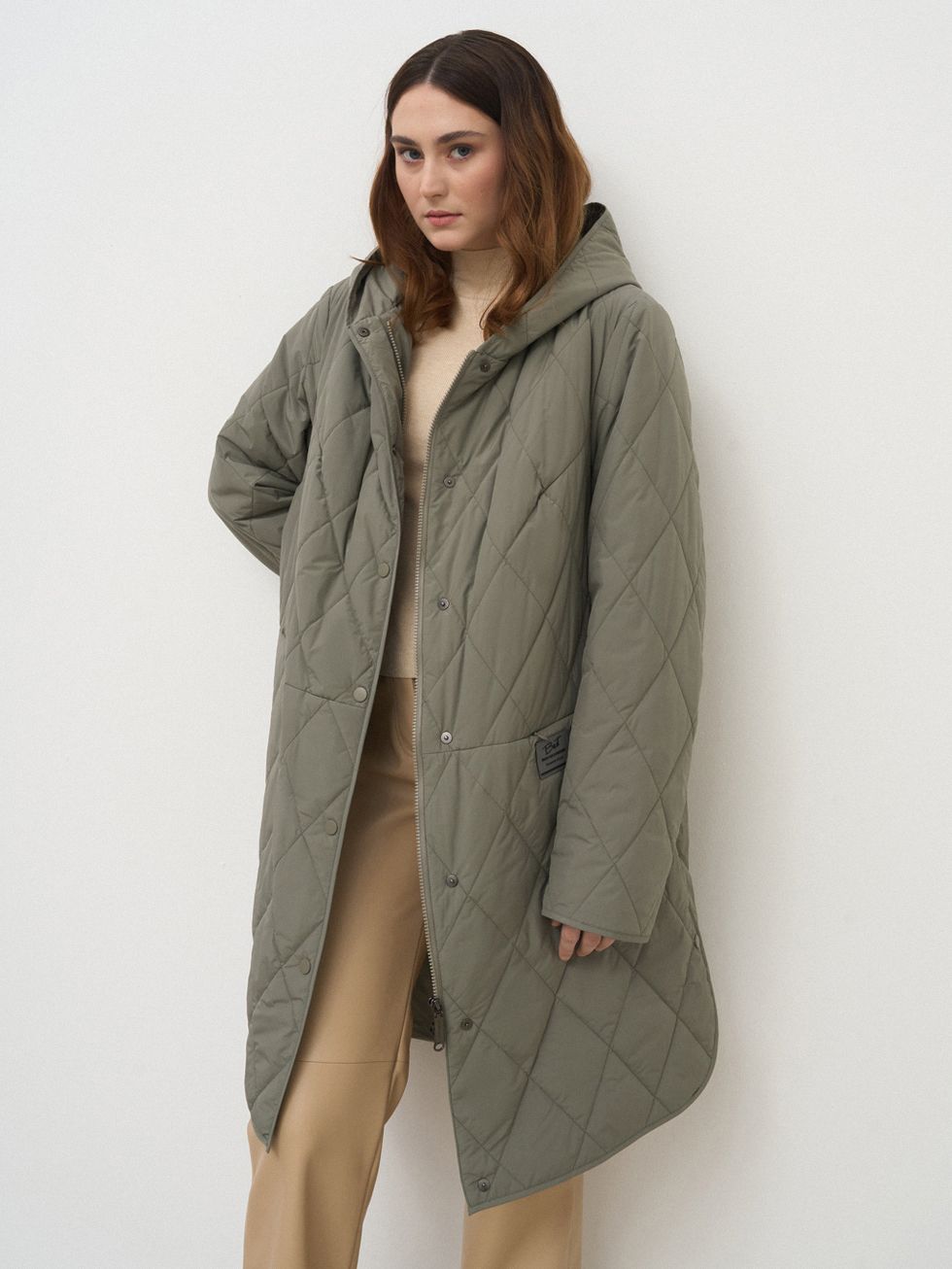 ВЕТРОВКА ЖЕНСКАЯ, ОЛИВКОВАЯ