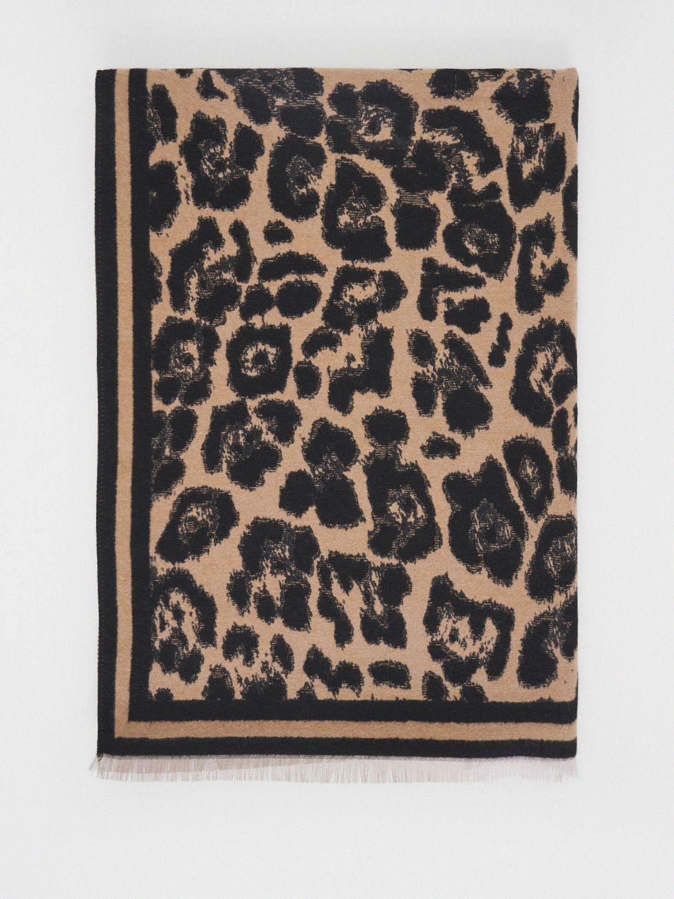 ШАРФ ЖЕНСКИЙ, КОРИЧНЕВЫЙ