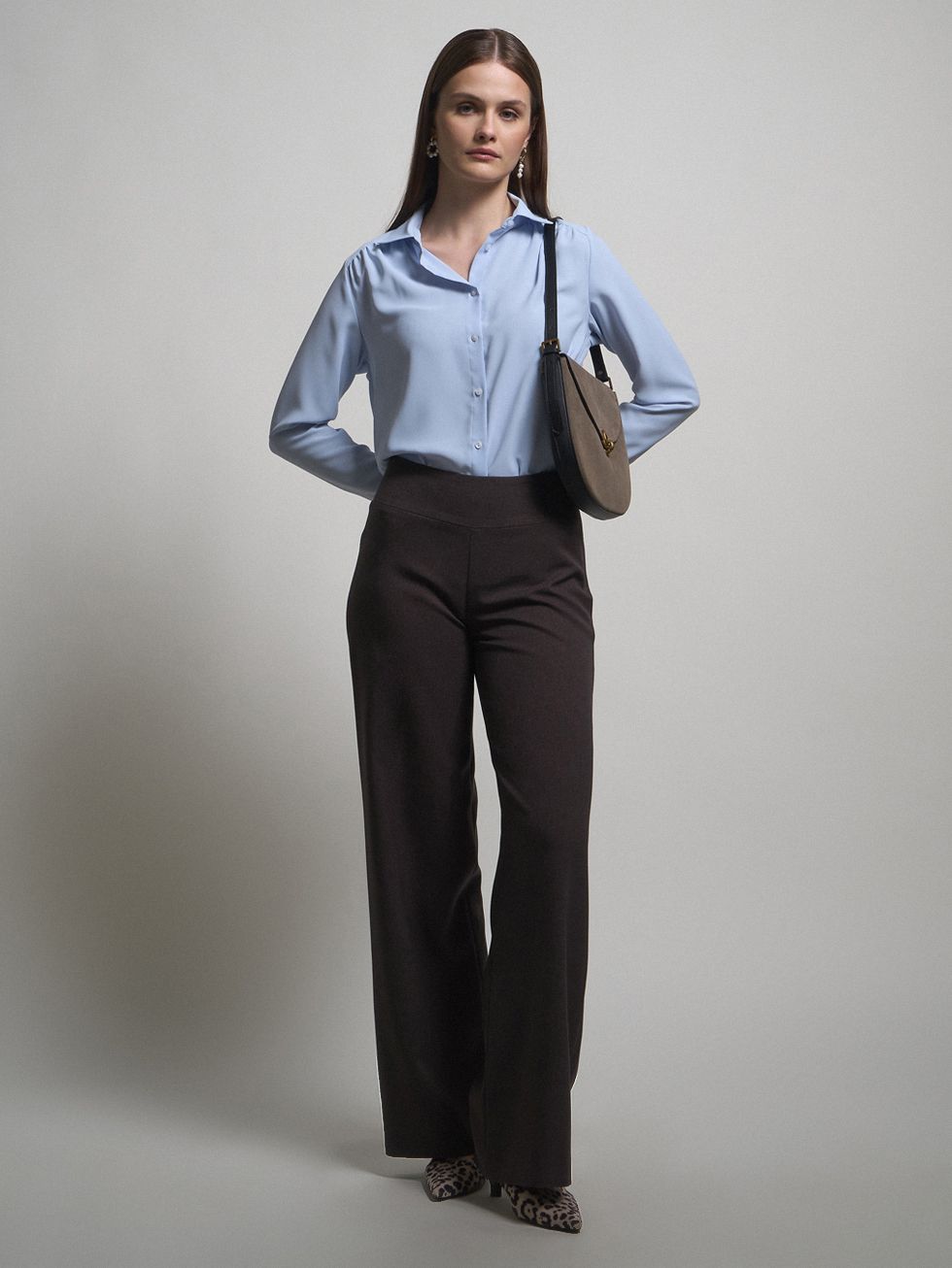 БРЮКИ ЖЕНСКИЕ, КОРИЧНЕВЫЕ