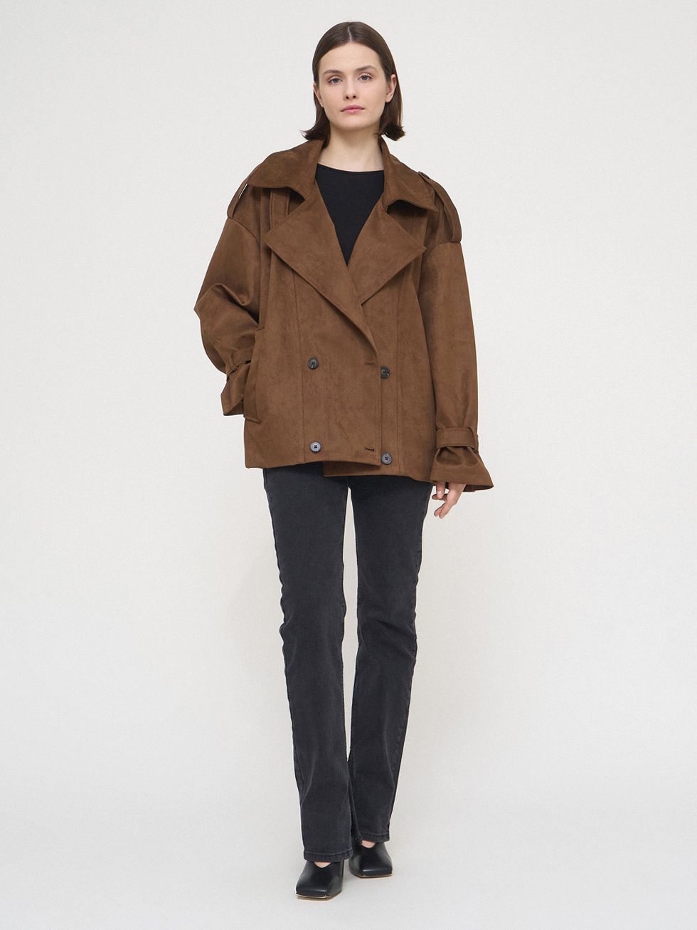 КОЖАНАЯ КУРТКА ЖЕНСКАЯ, КОРИЧНЕВАЯ