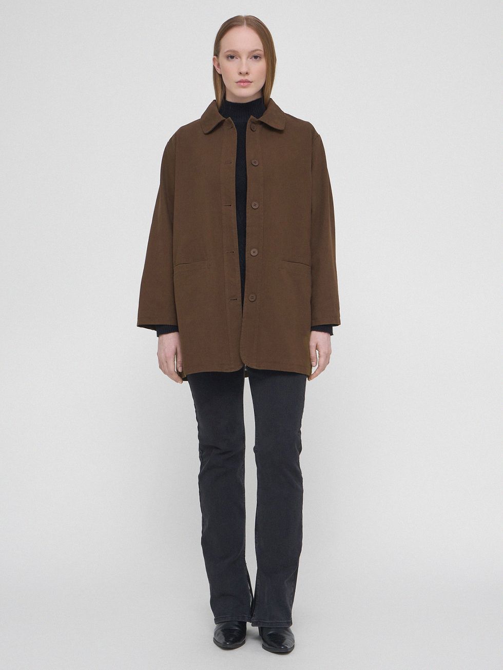 ТЕКСТИЛЬНАЯ КУРТКА ЖЕНСКАЯ, КОРИЧНЕВАЯ