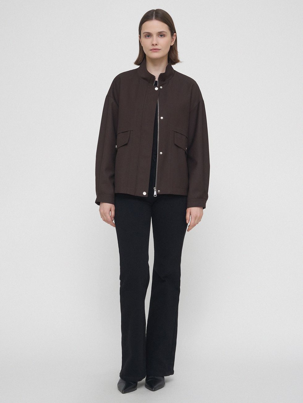 ВЕТРОВКА ЖЕНСКАЯ, КОРИЧНЕВАЯ