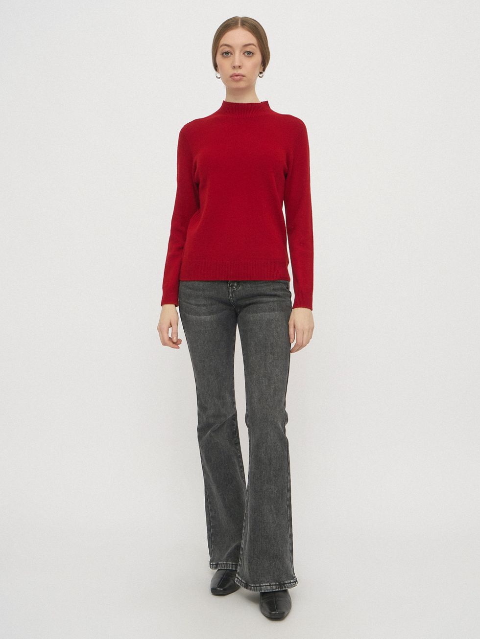 ДЖЕМПЕР ЖЕНСКИЙ, КРАСНЫЙ