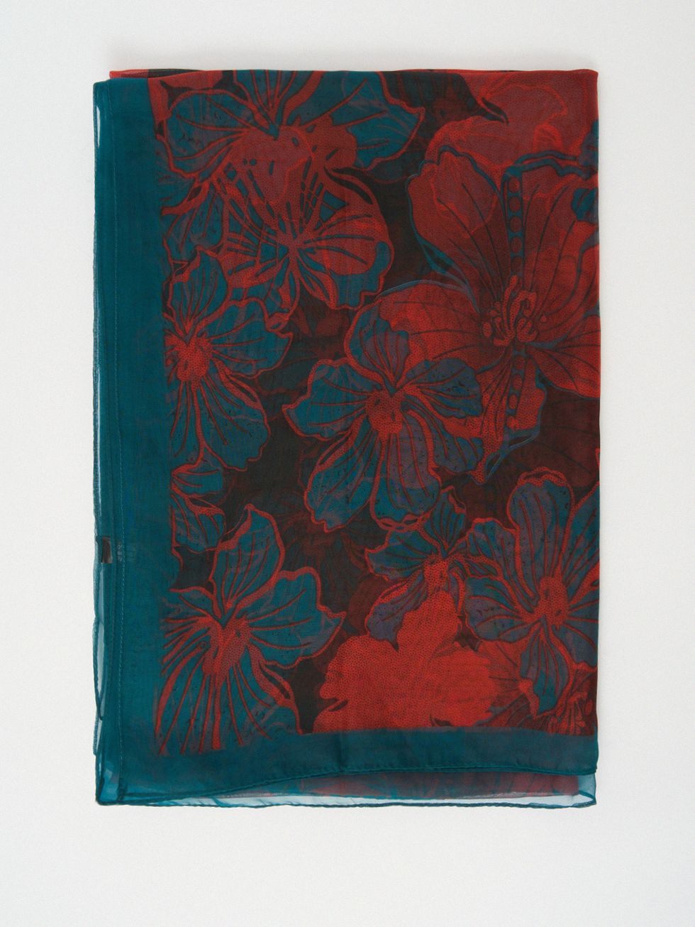 ШАРФ ЖЕНСКИЙ, КРАСНЫЙ