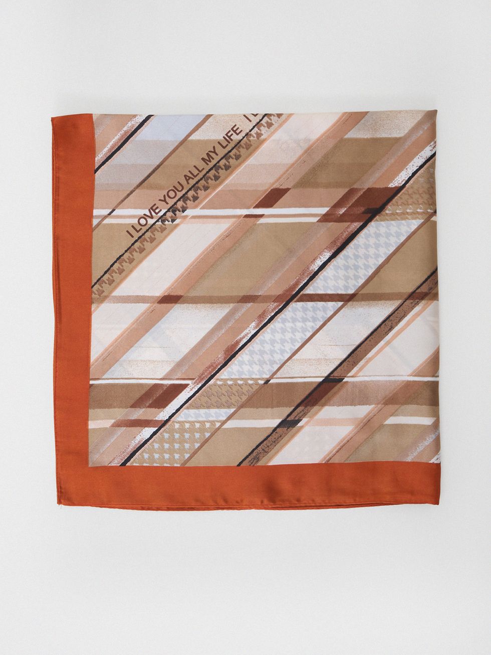 ШАРФ ЖЕНСКИЙ, ОРАНЖЕВЫЙ