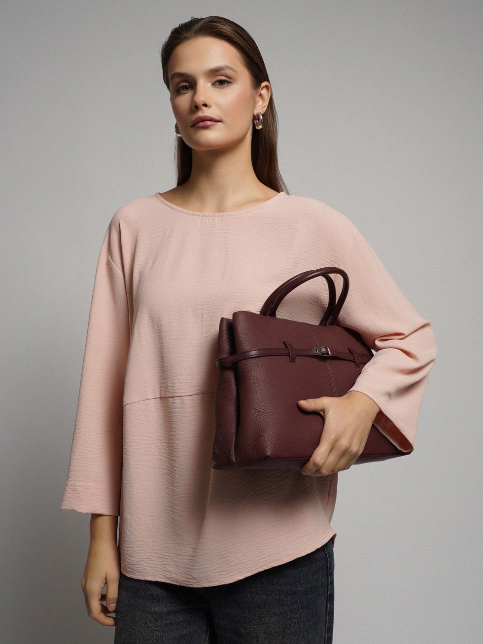 БЛУЗА ЖЕНСКАЯ, РОЗОВАЯ