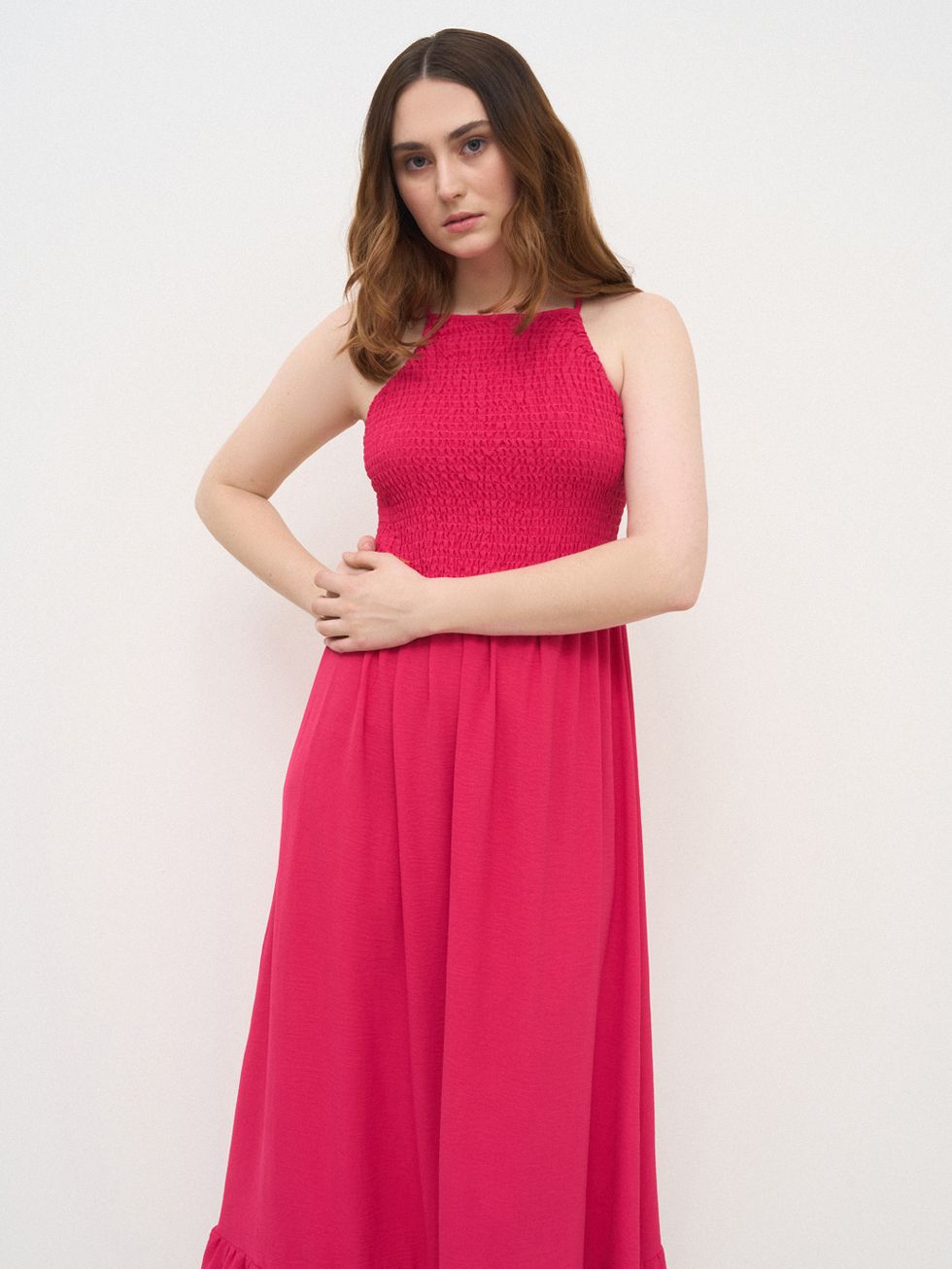 ПЛАТЬЕ ЖЕНСКОЕ, РОЗОВОЕ