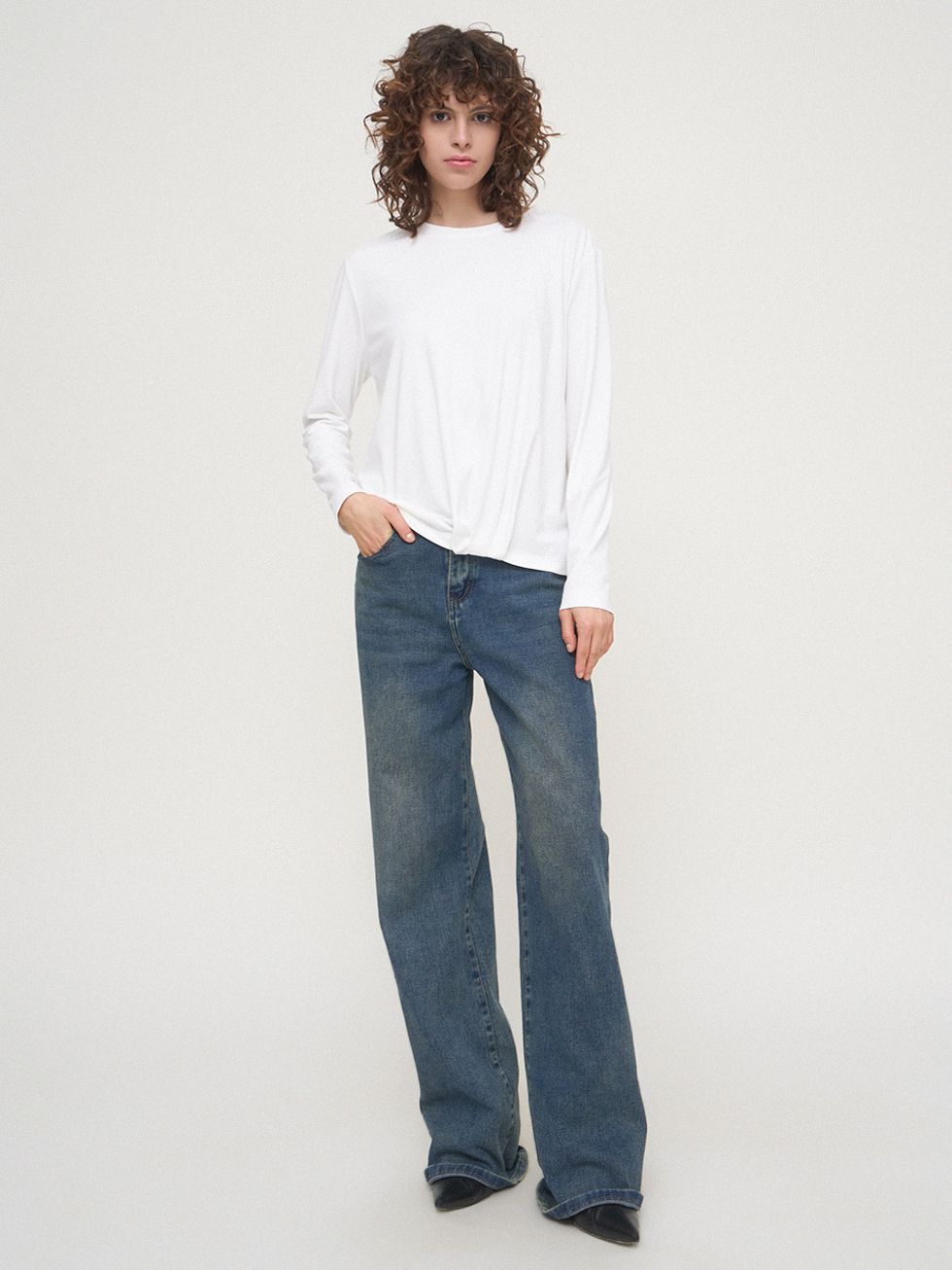 БЛУЗА ЖЕНСКАЯ, СВЕТЛО-БЕЖЕВАЯ