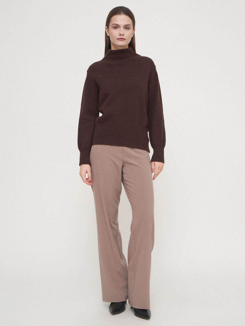 БРЮКИ ЖЕНСКИЕ, СВЕТЛО-КОРИЧНЕВЫЕ