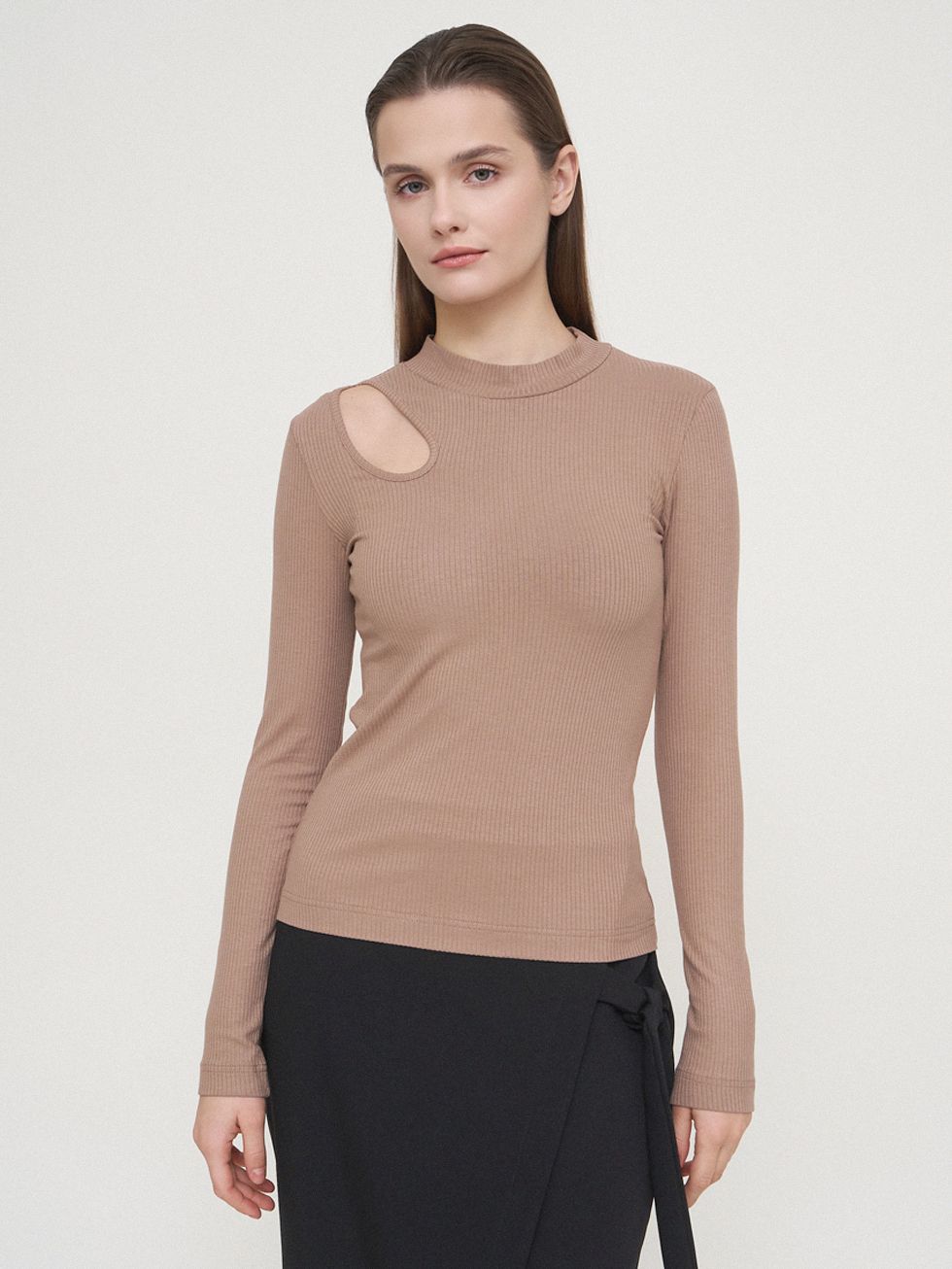 ДЖЕМПЕР ЖЕНСКИЙ, СВЕТЛО-КОРИЧНЕВЫЙ