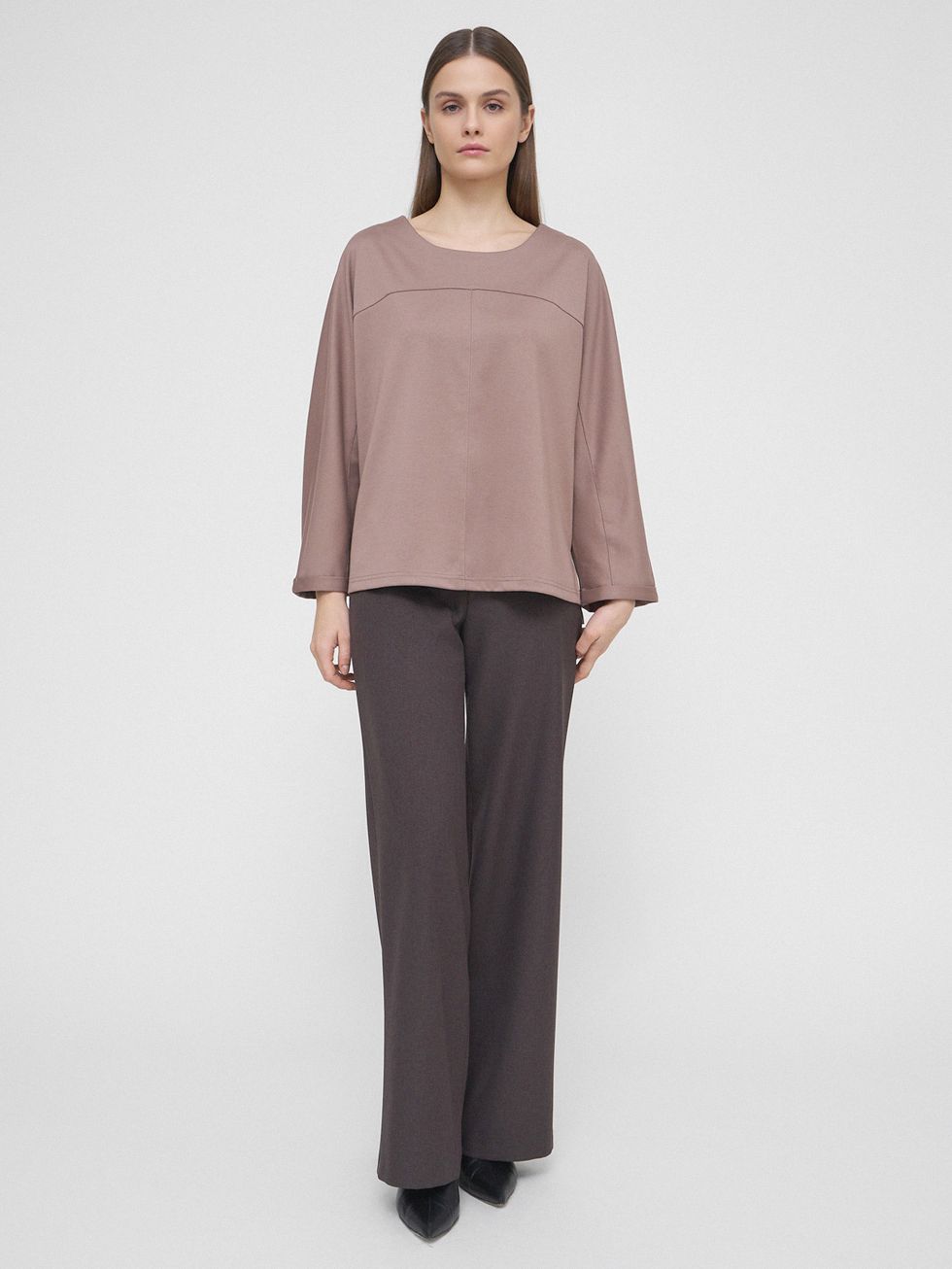 ДЖЕМПЕР ЖЕНСКИЙ, СВЕТЛО-КОРИЧНЕВЫЙ