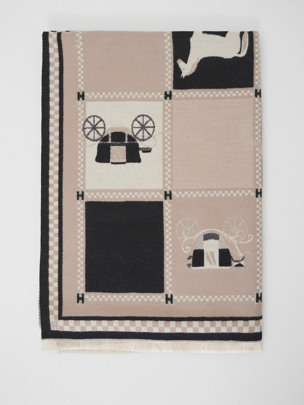 ШАРФ ЖЕНСКИЙ, СВЕТЛО-КОРИЧНЕВЫЙ