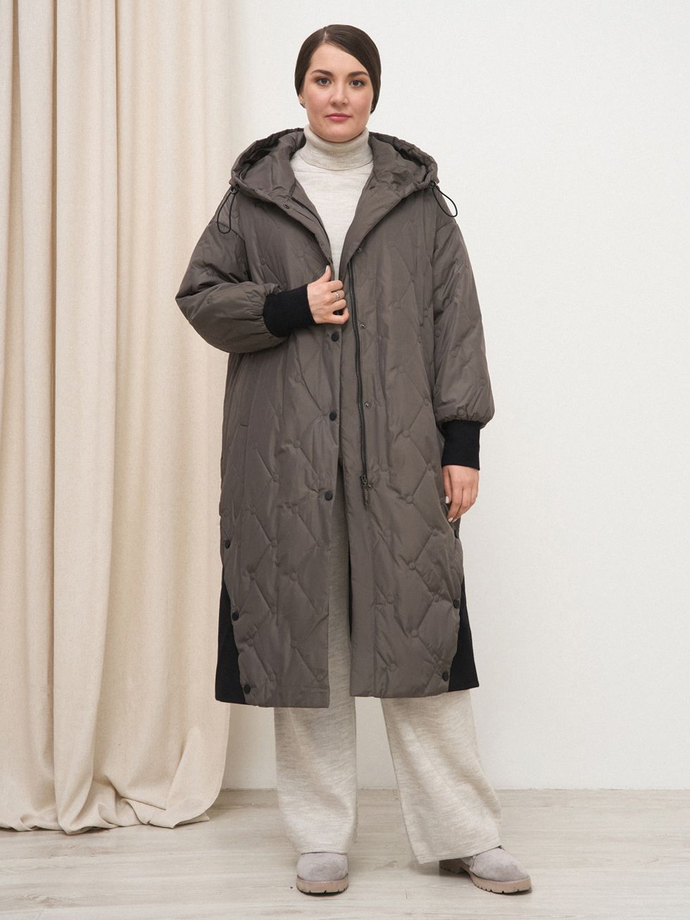 ВЕТРОВКА ЖЕНСКАЯ, КОРИЧНЕВАЯ