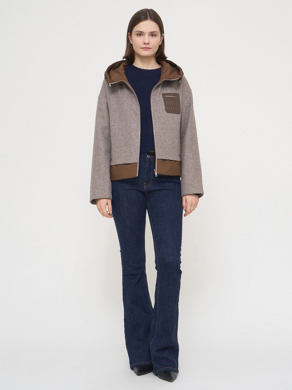 ВЕТРОВКА ЖЕНСКАЯ, СВЕТЛО-КОРИЧНЕВАЯ