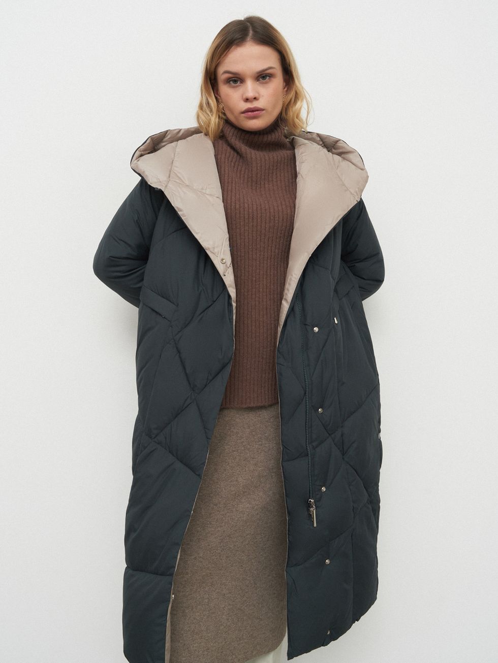 ПУХОВИК ЖЕНСКИЙ, СЕРЫЙ