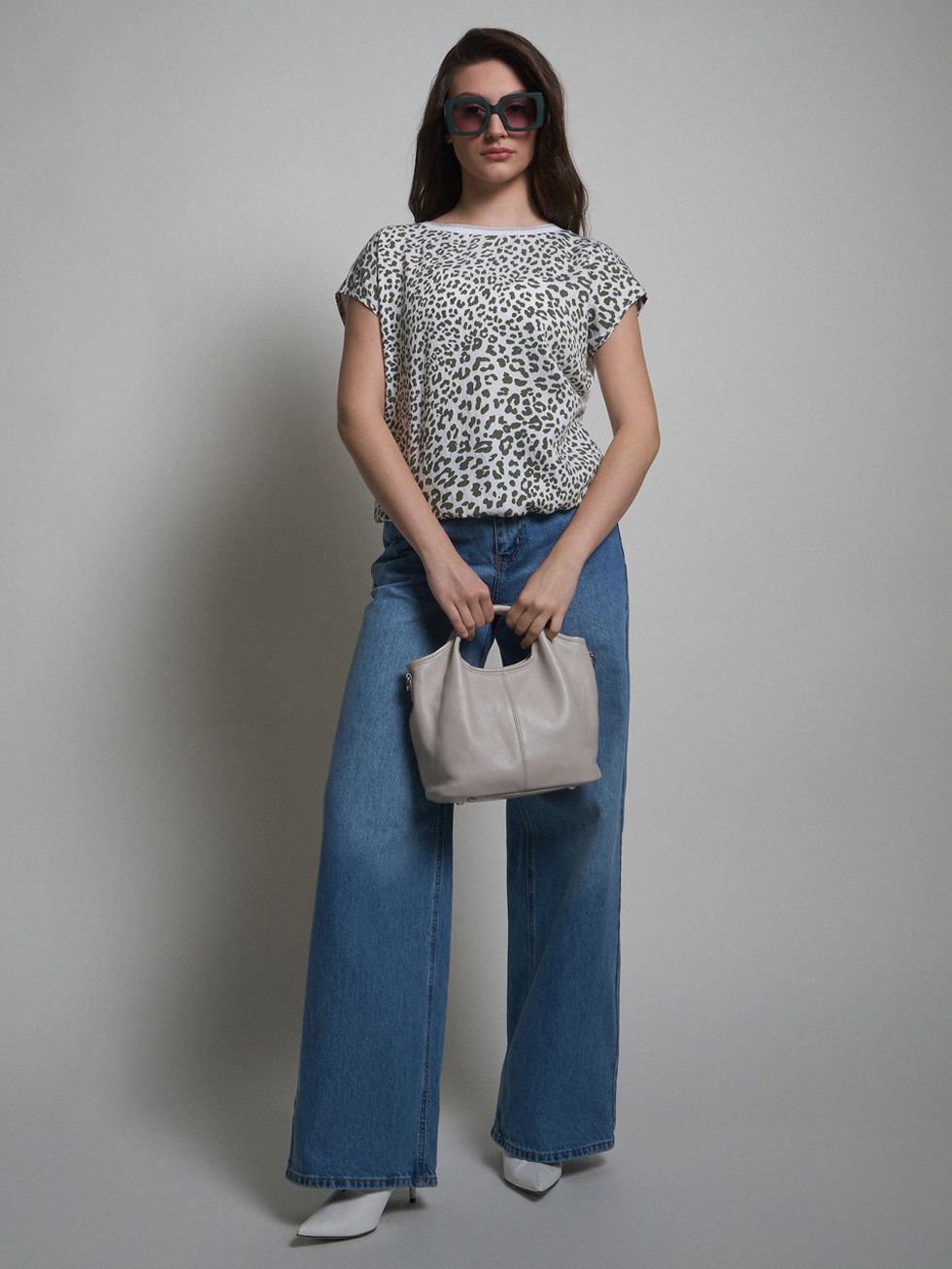 БЛУЗА ЖЕНСКАЯ, СЕРАЯ