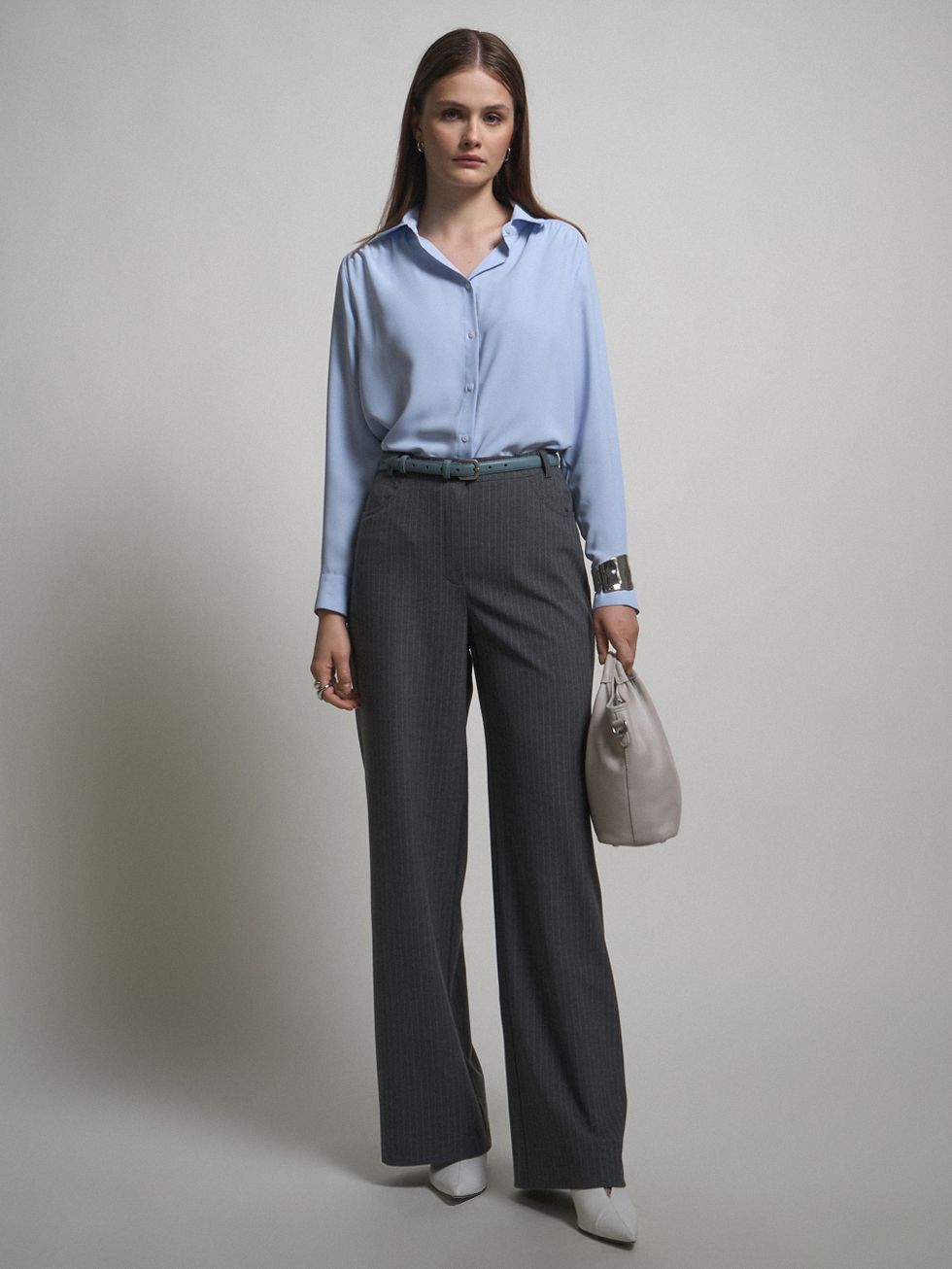 БРЮКИ ЖЕНСКИЕ, СЕРЫЕ