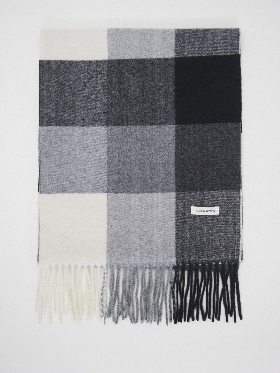 ШАРФ МУЖСКОЙ, СЕРЫЙ