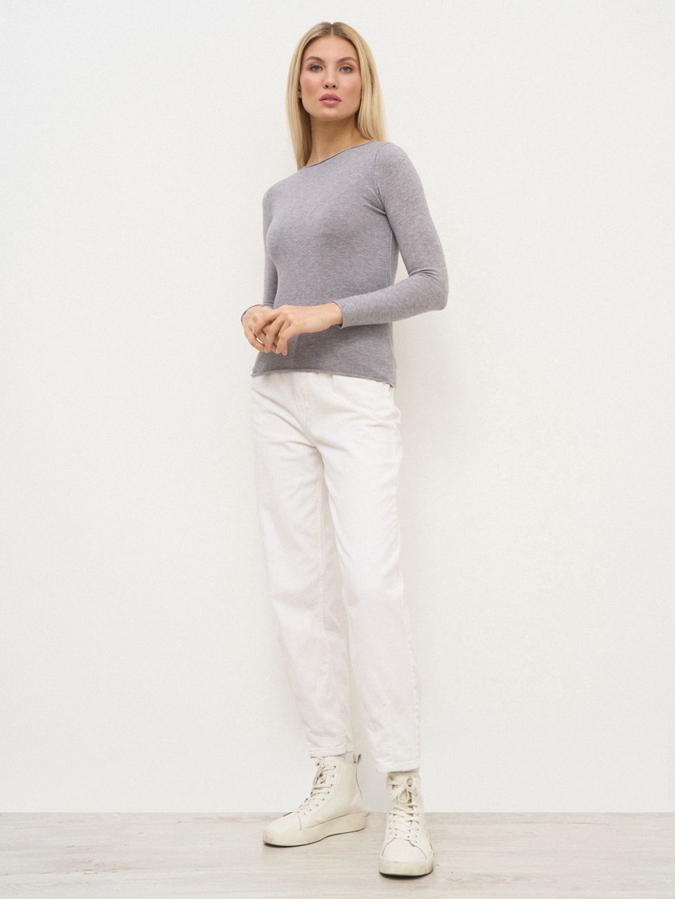 ДЖЕМПЕР ЖЕНСКИЙ, СЕРЫЙ