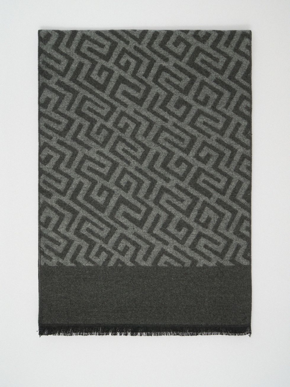 ШАРФ МУЖСКОЙ, СЕРЫЙ